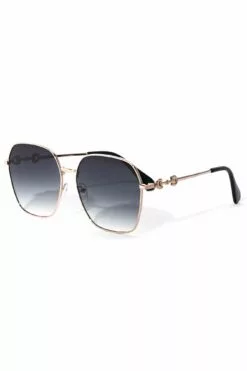 Fashion Nova Continental Twist Sunglasses - Black -Fashion Nova Sales 01 11 23Studio7 DS 16 09 14 15 M22048APMC Black P 5881 ES