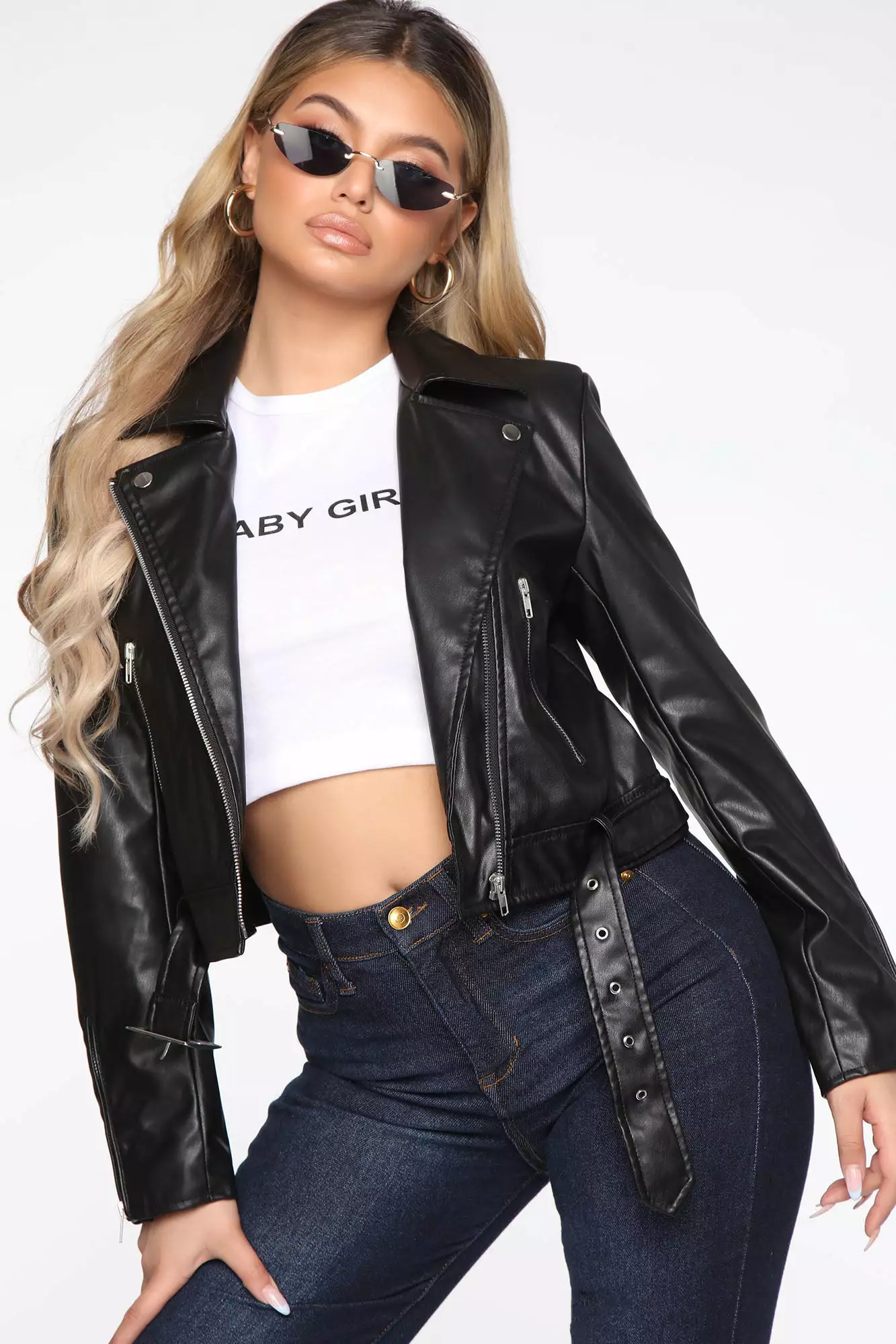 Fashion Nova In Control Moto Jacket - Black - Image 2