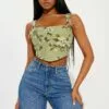 Fashion Nova Feeling Butterflies Corset Top - Sage/combo -Fashion Nova Sales 01 18 23Studio1 KF SS 11 46 54 21 TH28098 Sagecombo P 0366 SG