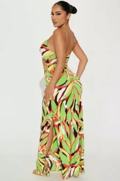 Fashion Nova Brina Maxi Dress - Green/combo -Fashion Nova Sales 01 19 23Studio3 MS R 12 47 45 64 IDC419BREP Greencombo P 3104 SG