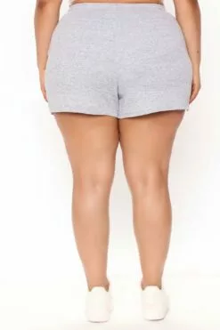 Fashion Nova Up All Night Sweatshorts - Heather Grey -Fashion Nova Sales 01 25 22Studio4 RT MJ 12 03 04 47 H465 HeatherGrey 1145 PLUS EH