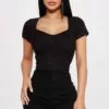 Fashion Nova Sloane Ribbed Top - Black 1 Fashion Nova Sloane Ribbed Top - Black -Fashion Nova Sales 01 25 23Studio5 KF KT 11 14 17 20 HT12279 Black 1752 MH
