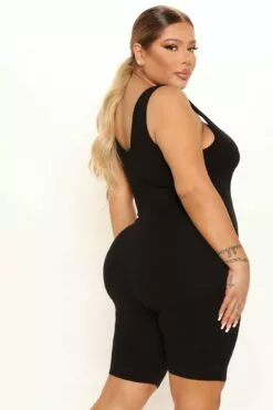 Fashion Nova Keep It Caliente Romper - Black -Fashion Nova Sales 02 01 22Studio2 MS 12 04 26 41 RP73861 Black 0392 PLUS EH