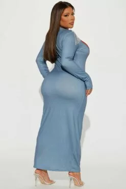 Fashion Nova Arizona Dreaming T-Shirt Maxi Dress - Grey -Fashion Nova Sales 02 06 23Studio4 RT RL 11 07 53 27 22KD1033 Grey 9326 PLUS JB