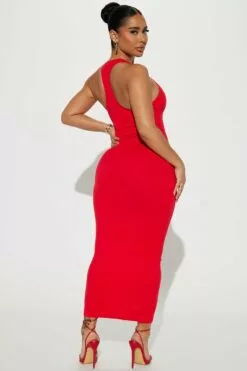Fashion Nova Anitta Seamless Midi Dress - Red -Fashion Nova Sales 02 07 23Studio4 KF IM 10 08 55 10 50218 Red 9974 EH