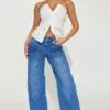 Fashion Nova Worth The Hype Non Stretch Cargo Jean - Medium Wash -Fashion Nova Sales 02 15 23Studio3 CE AS 11 32 44 18 TTC67WB MediumWash 1624 MR
