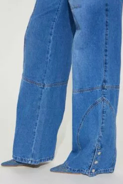 Fashion Nova Worth The Hype Non Stretch Cargo Jean - Medium Wash 12 Fashion Nova Worth The Hype Non Stretch Cargo Jean - Medium Wash -Fashion Nova Sales 02 15 23Studio3 CE AS 11 34 46 18 TTC67WB MediumWash 1641 MR