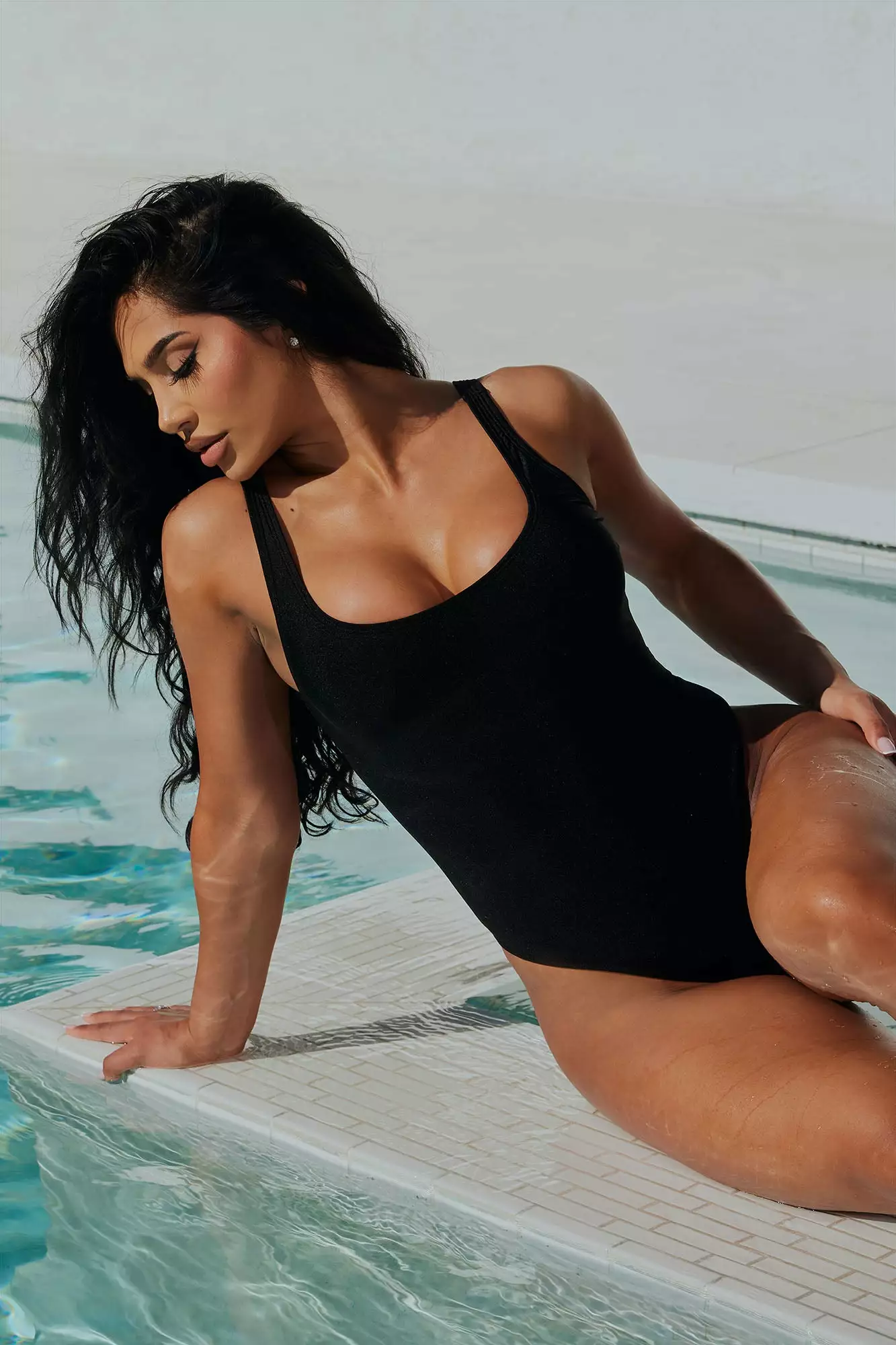 Fashion Nova Bridget 1 Piece Swimsuit - Black 4 Fashion Nova Bridget 1 Piece Swimsuit - Black - Image 2