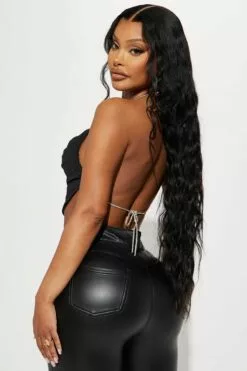 Fashion Nova Rena Rhinestone Halter Top - Black -Fashion Nova Sales 02 18 23Studio2 KJ RL 15 27 21 51 35946 Black P 0306 MP