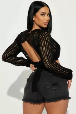 Fashion Nova Heading Out Crochet Open Back Sweater - Black 10 Fashion Nova Heading Out Crochet Open Back Sweater - Black -Fashion Nova Sales 02 21 23Studio4 ID IM 13 44 15 36 HF23F436 Black R 20143 DG