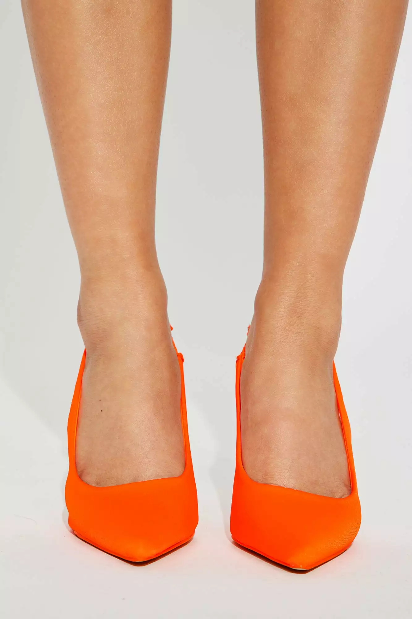 Fashion Nova Mallory Slingback Heeled Sandals - Orange 4 Fashion Nova Mallory Slingback Heeled Sandals - Orange - Image 2