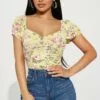 Fashion Nova Janika Floral Top - Yellow 2 Fashion Nova Janika Floral Top - Yellow -Fashion Nova Sales 02 24 23Studio3 ID AC 15 11 28 63 741831 Yellow 7989 MR