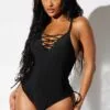 Fashion Nova Take Me Out To Sea 1 Piece Swimsuit - Black -Fashion Nova Sales 02 24 23StudioSwim TH CG 15 04 58 36 SJ226 Black P 2532 SG