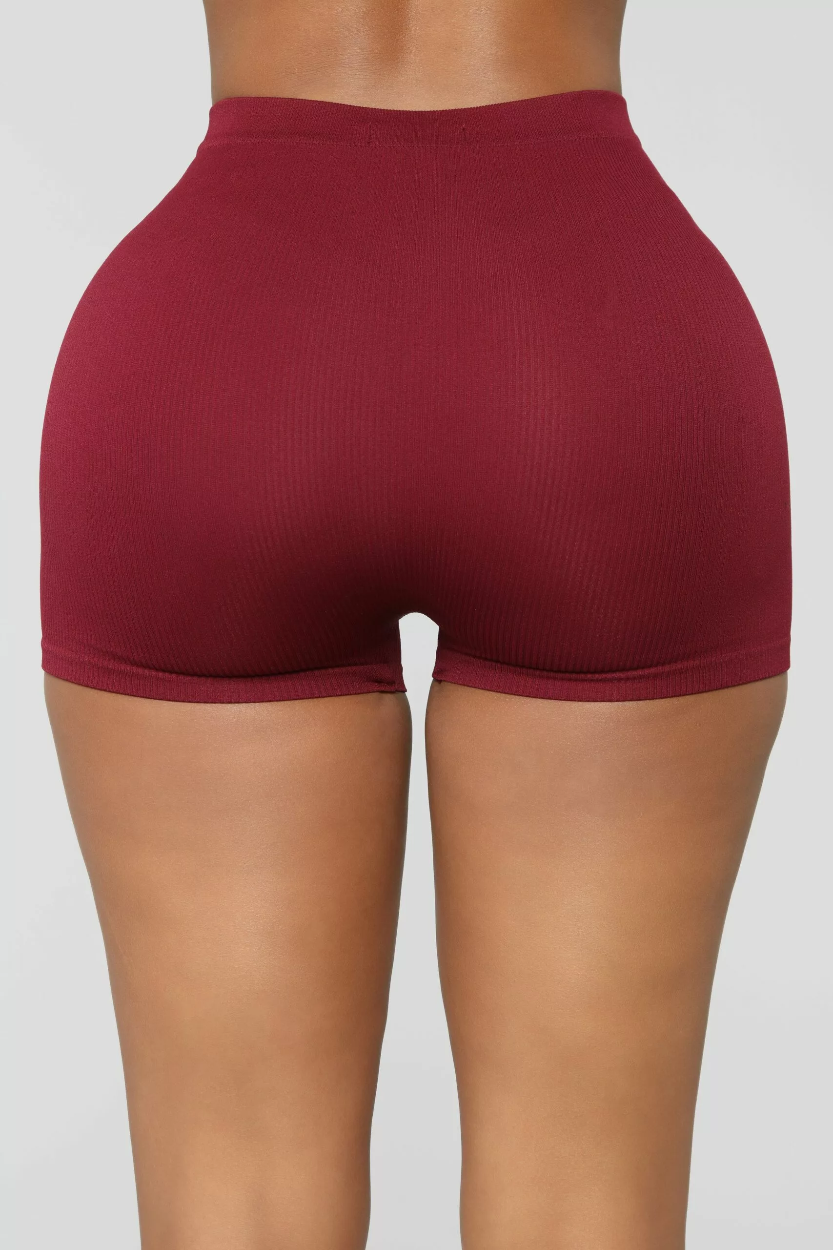 Fashion Nova Uncomplicated Seamless Shorts - Wine 9 Fashion Nova Uncomplicated Seamless Shorts - Wine - Image 7