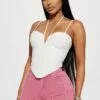 Fashion Nova Tell Me A Secret Linen Corset Top - White -Fashion Nova Sales 02 27 23Studio2 RM RL 14 57 41 17 GW22X2504 White 1910 MP