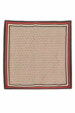 Fashion Nova Just Passing Through Head Scarf - Brown/combo