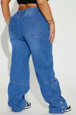 Fashion Nova Worth The Hype Non Stretch Cargo Jean - Medium Wash 17 Fashion Nova Worth The Hype Non Stretch Cargo Jean - Medium Wash -Fashion Nova Sales 02 28 23Studio4 ID IM 11 19 43 24 TTC67WB MediumWash P 8254 PLUS PXF JF
