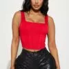 Fashion Nova Amanza Corset Top - Red -Fashion Nova Sales 03 02 23Studio2 KJ RL 14 55 23 39 74170 Red 3268 MP