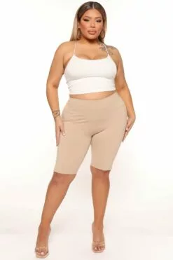 Fashion Nova My Favorite Biker Short - Nude -Fashion Nova Sales 03 03 22Studio3 MS 14 45 23 59 72529 Nude 0406 PLUS PB