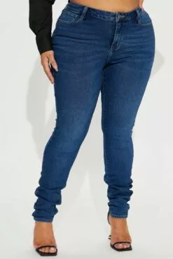 Fashion Nova Jet Lagged Mid Rise Stretch Skinny Jeans - Dark Wash -Fashion Nova Sales 03 07 23Studio5 CB AP 15 20 10 55 JN22120104 DarkWash P 21173 PLUS EH