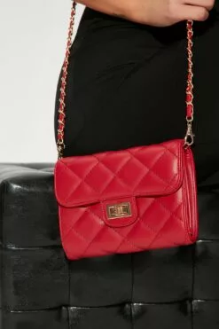 Fashion Nova Fabulous Lifestyle Handbag - Red