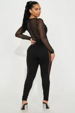 Fashion Nova Tegan Jumpsuit - Black -Fashion Nova Sales 03 09 23Studio1 ID CG 11 30 43 24 GW22X2503 Black 9959 PXF
