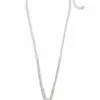Fashion Nova Uplifting Nurture Necklace - Silver/Blue -Fashion Nova Sales 03 14 23Studio10 CXB 13 18 11 74 KCN69704A SilverBlue P 3711 ES