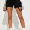 Fashion Nova I'm All In Cargo Short - Black -Fashion Nova Sales 03 14 23Studio2 KJ RL 13 46 54 40 RJSO5535 Black P 8489 MR