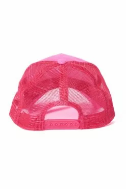 Fashion Nova Snappin' Out Of Life Trucker Hat - Fuchsia -Fashion Nova Sales 03 15 23Studio10 CXB 11 23 59 69 FWCAPM300 Fuchsia 3957 ES