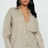 Fashion Nova Always Simplistic Linen Shirt - Beige 2 Fashion Nova Always Simplistic Linen Shirt - Beige -Fashion Nova Sales 03 15 23Studio1 TA AC 11 20 58 28 IT10796 Beige P 13614 CM