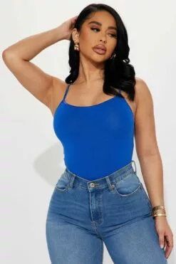 Fashion Nova Love To Layer Tank - Royal