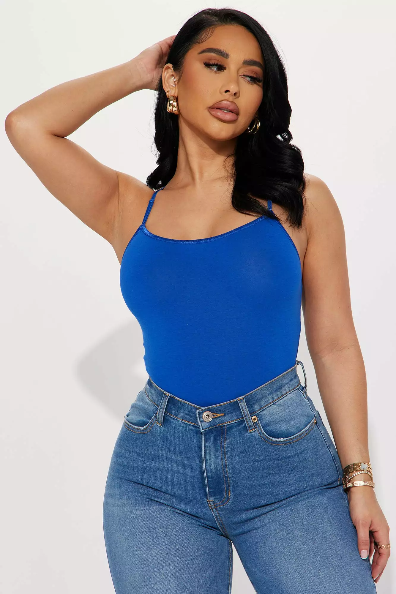 Fashion Nova Love To Layer Tank - Royal 3 Fashion Nova Love To Layer Tank - Royal