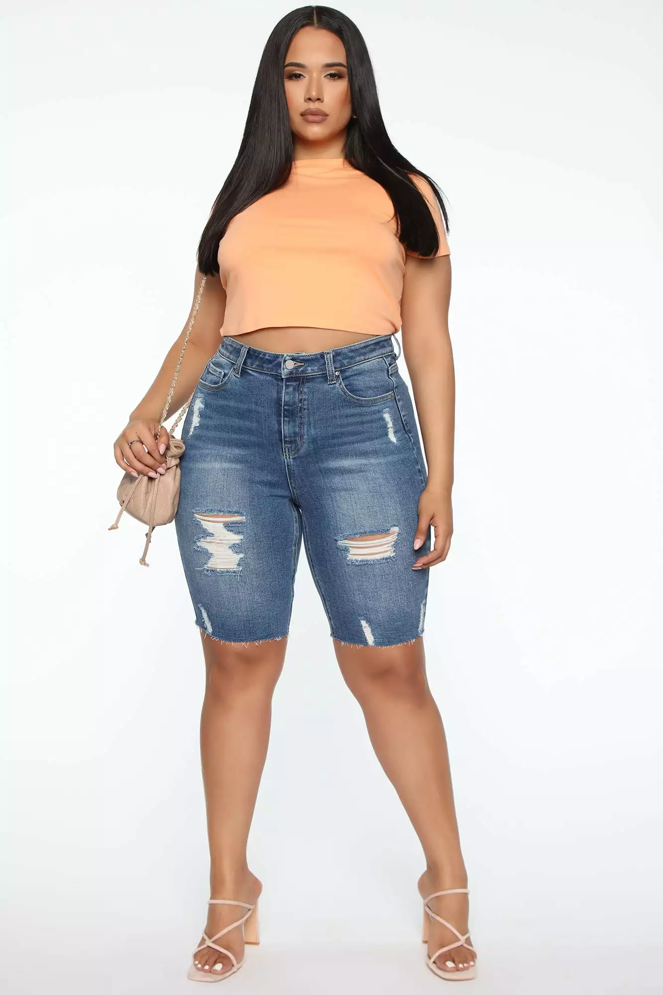 Fashion Nova Robin Crop Top - Sherbet 7 Fashion Nova Robin Crop Top - Sherbet - Image 5