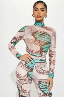 Fashion Nova Cassia Mesh Legging Set - Brown/combo -Fashion Nova Sales 03 18 23Studio3 KJ AP 11 25 23 27 XS021016AB Browncombo P 5102 MP