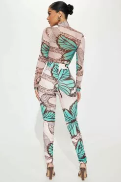 Fashion Nova Cassia Mesh Legging Set - Brown/combo -Fashion Nova Sales 03 18 23Studio3 KJ AP 11 25 47 27 XS021016AB Browncombo P 5106 MP