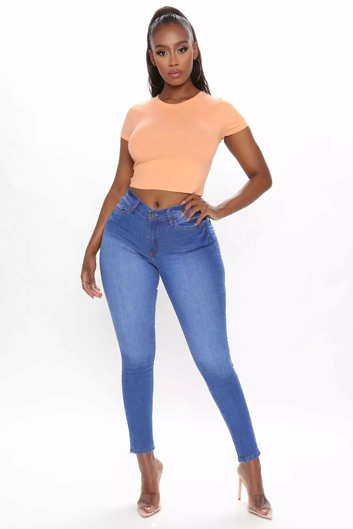 Fashion Nova Robin Crop Top - Sherbet 4 Fashion Nova Robin Crop Top - Sherbet - Image 2