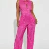 Fashion Nova Island Girl Plisse Pant - Fuchsia -Fashion Nova Sales 03 22 23Studio2 KJ RL 11 45 50 18 P7456 Fuchsia P 9995 CM