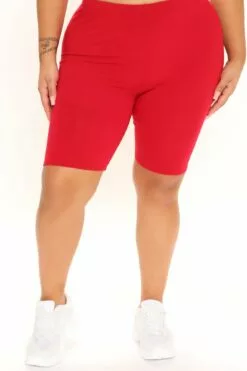 Fashion Nova Gotta Have It Biker Shorts - Red -Fashion Nova Sales 03 29 22Studio2 KJ AC 10 05 40 7 RP62130 Red 13843 PLUS EH