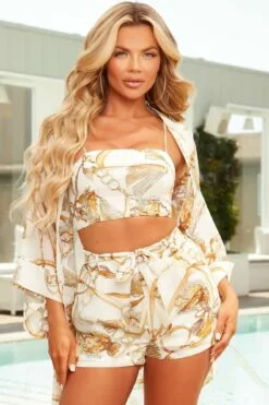 Fashion Nova Flying So Far 3 Piece Tropical Short Set - Ivory/combo 14 Fashion Nova Flying So Far 3 Piece Tropical Short Set - Ivory/combo -Fashion Nova Sales 03 30 21Studio3 SN CP 13 38 44 41 SM5226 Ivorycombo 6 RA