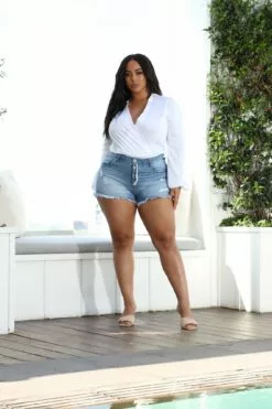 Fashion Nova You've Got A Way With Me Bodysuit - White -Fashion Nova Sales 03 30 21 Studio4 JP JH ON 10 01 30 1 LBB21645 White R PLUS 0619 JK RA