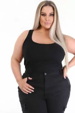 Fashion Nova Zoey Racer Back Tank - Black 15 Fashion Nova Zoey Racer Back Tank - Black -Fashion Nova Sales 04 07 20StudioA AA 20 08 36 66000 BLACK PLUS 24 RA