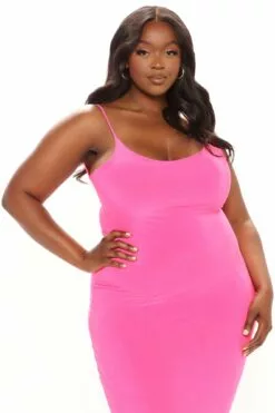 Fashion Nova Taste Sweet Double Lined Midi Dress - Pink -Fashion Nova Sales 04 08 22Studio1 KJ KP09 59 44 1 DX8340 Pink 0983 PLUS KS