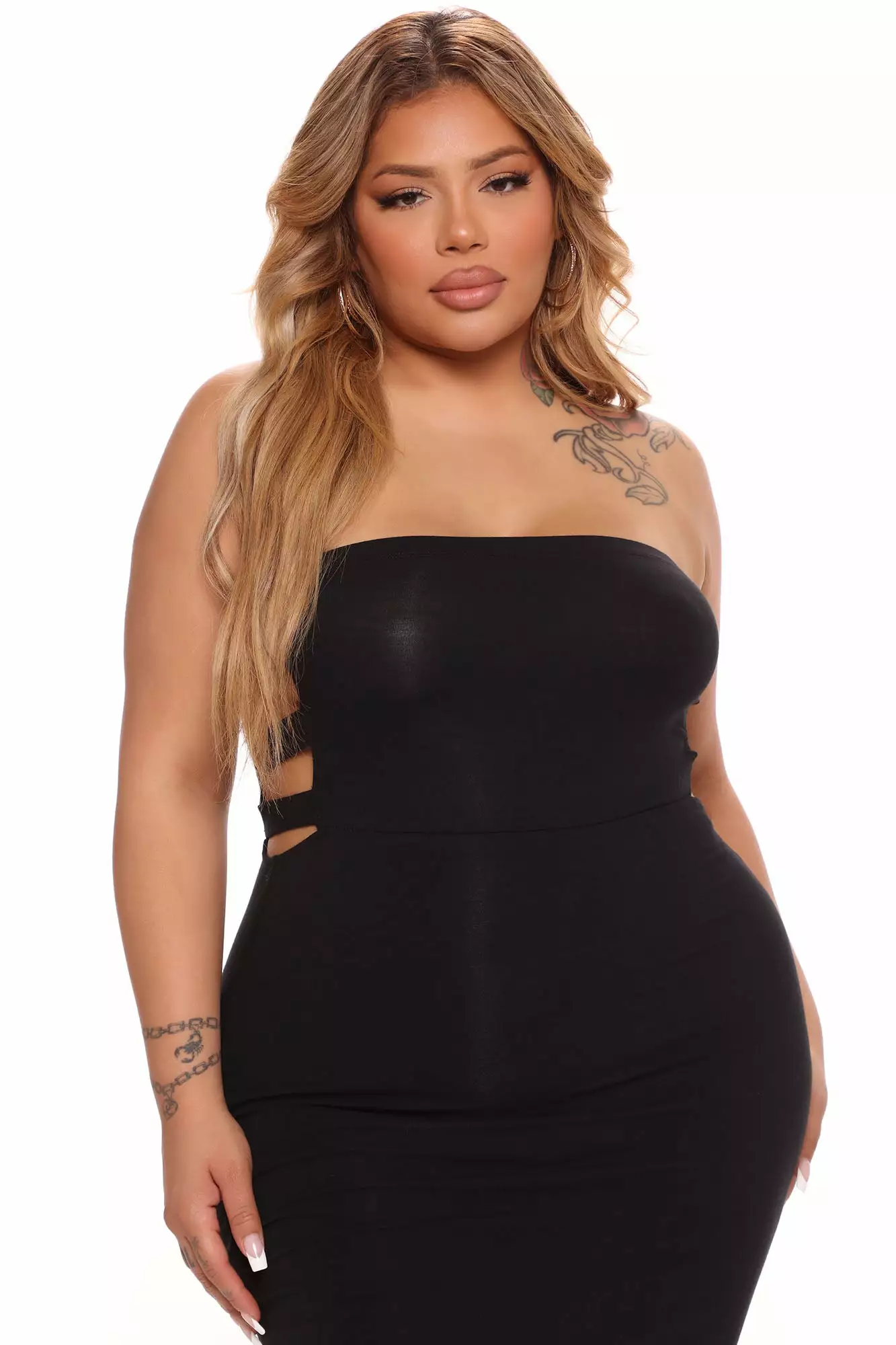 Fashion Nova Dani Midi Dress - Black 8 Fashion Nova Dani Midi Dress - Black - Image 6