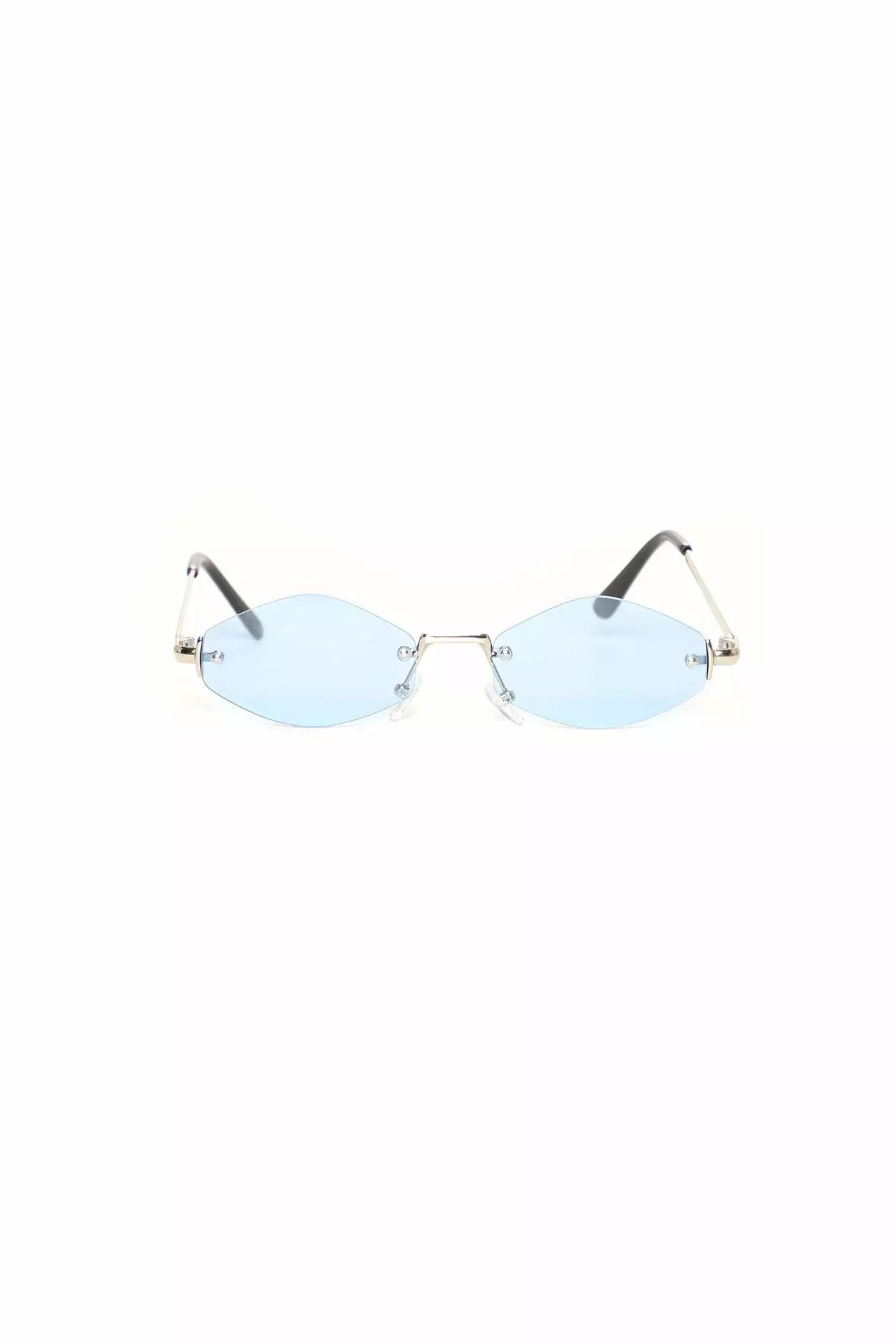 Fashion Nova Make Me Famous Sunglasses - Blue 5 Fashion Nova Make Me Famous Sunglasses - Blue - Image 3