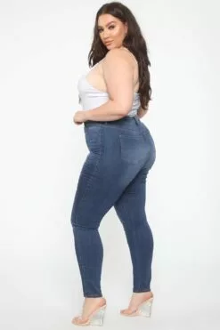 Fashion Nova Emma Super Stretch High Rise Skinny Jean - Medium Wash -Fashion Nova Sales 05 03 19 Studio 4 RM 13 46 36 51 FN22805H18 MediumBlueWash P 1967 AG