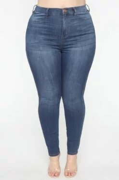 Fashion Nova Emma Super Stretch High Rise Skinny Jean - Medium Wash -Fashion Nova Sales 05 03 19 Studio 4 RM 13 47 04 51 FN22805H18 MediumBlueWash P 1974 AG