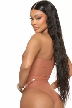 Fashion Nova Feeling My Curves Shapewear Strapless Bodysuit - Brown -Fashion Nova Sales 05 05 22Studio3 ME RL 13 52 09 26 26032 Brown 2696 EH