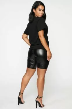 Fashion Nova Rough Rider Biker Shorts - Black -Fashion Nova Sales 05 09 19 MS 15 59 08 42 N16613 Black 0299 NT