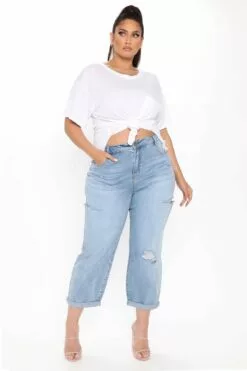 Fashion Nova Laid Back Chillin' Pocket Tee - White -Fashion Nova Sales 05 11 20Studio4 PA MJ 13 59 33 19 72581 White PLUS6 NT