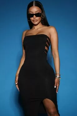 Fashion Nova Dani Midi Dress - Black 12 Fashion Nova Dani Midi Dress - Black -Fashion Nova Sales 05 12 22Studio5 SN RL 11 22 50 5 JD45648 Black 12471 EH